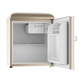 thumbnail of EVVO Frigorífico Mini F20 Retro Beige, 45 l, diseño vintage, bajo consumo, silencioso