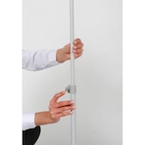 thumbnail of Infoständer »Economy«, einseitig, Aluminium/Stahl, DIN A4, schwarz