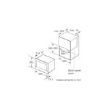 thumbnail of Bosch Serie 8 BFL634GW1 microondas Integrado Solo microondas 21 L 900 W Blanco