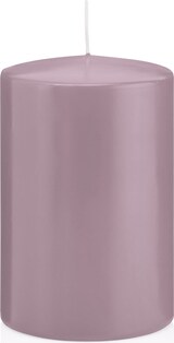 thumbnail of Stumpenkerzen Mauve Lila 200 x Ø 98 mm, 6 Stück