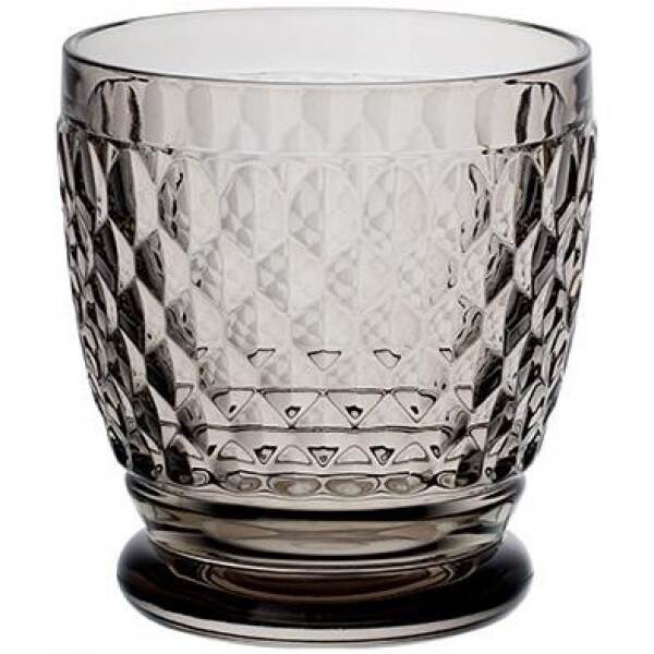 Villeroy & Boch Boston Coloured Becher / Wasserglas / Saftglas / Cocktailglas Smoke 10cm 200ml