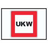 thumbnail of Sprechfunk zu benutzen Schild mit Symbol A0 (841x1189mm)