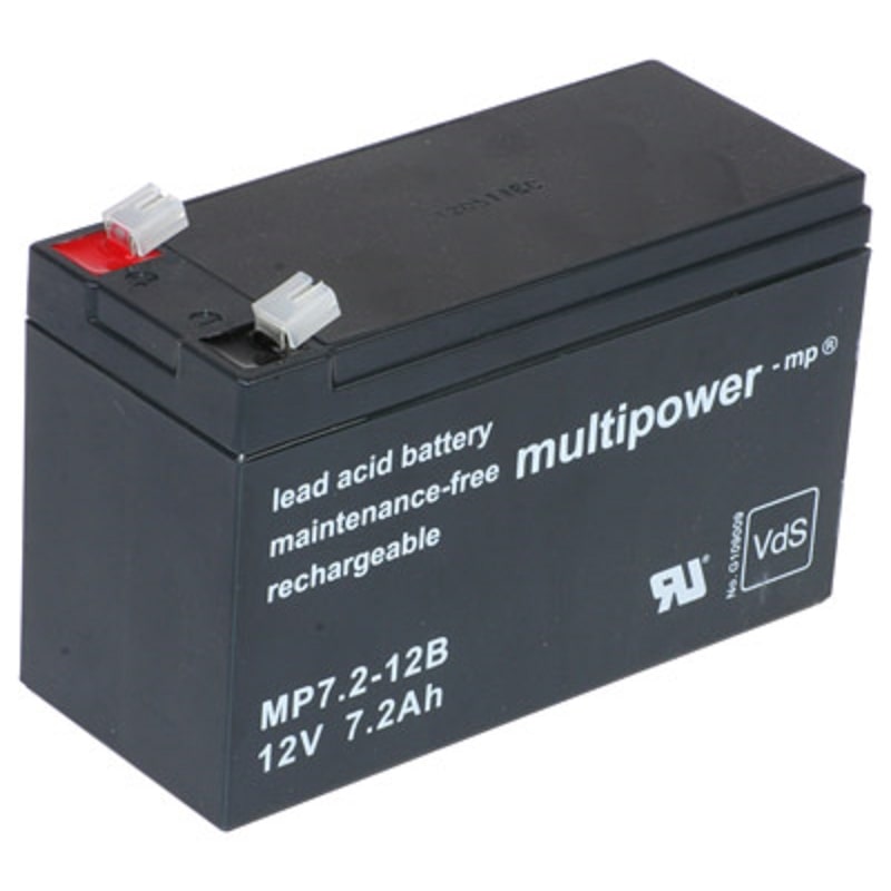 Ersatzakku für Belkin Universal F6C800evUNV Markenakku mit VdS MP 12V 7,2Ah