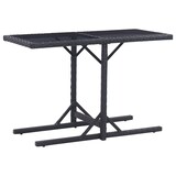 thumbnail of Helloshop26 - Conjunto de comedor de jardín exterior negro de 3 piezas 02_0013673