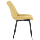 thumbnail of Cadeira Rahden veludo amarelo