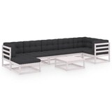 thumbnail of vidaXL 8-tlg. Garten-Lounge-Set mit Kissen Massivholz Kiefer