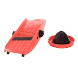 thumbnail of TNS 3000 GEMÜSEHOBEL Multireibe, Gurkenhobel, Julienne Schneider "ALL IN ONE" Das Original (ROT-Schwarz)