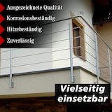 thumbnail of PRIOstahl Gelenkverbinder Stabverbinder 1 Verbinder Stellbar für 10mm Rundstäbe Edelstahl V2A