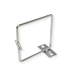 thumbnail of ROLINE kabeloog, 80x80 mm, metaal, Kabelinvoer aan de zijkant