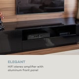 thumbnail of AV2-CD608BT HiFi-Stereo-Verstärker 4x100W RMS BT Dig-Opt-In Schwarz