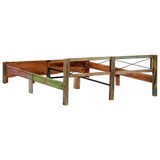 thumbnail of vidaXL Massief oud houten bedframe 180x200 cm