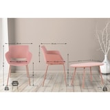 thumbnail of Tuinset Velvena roze/2 stoelen