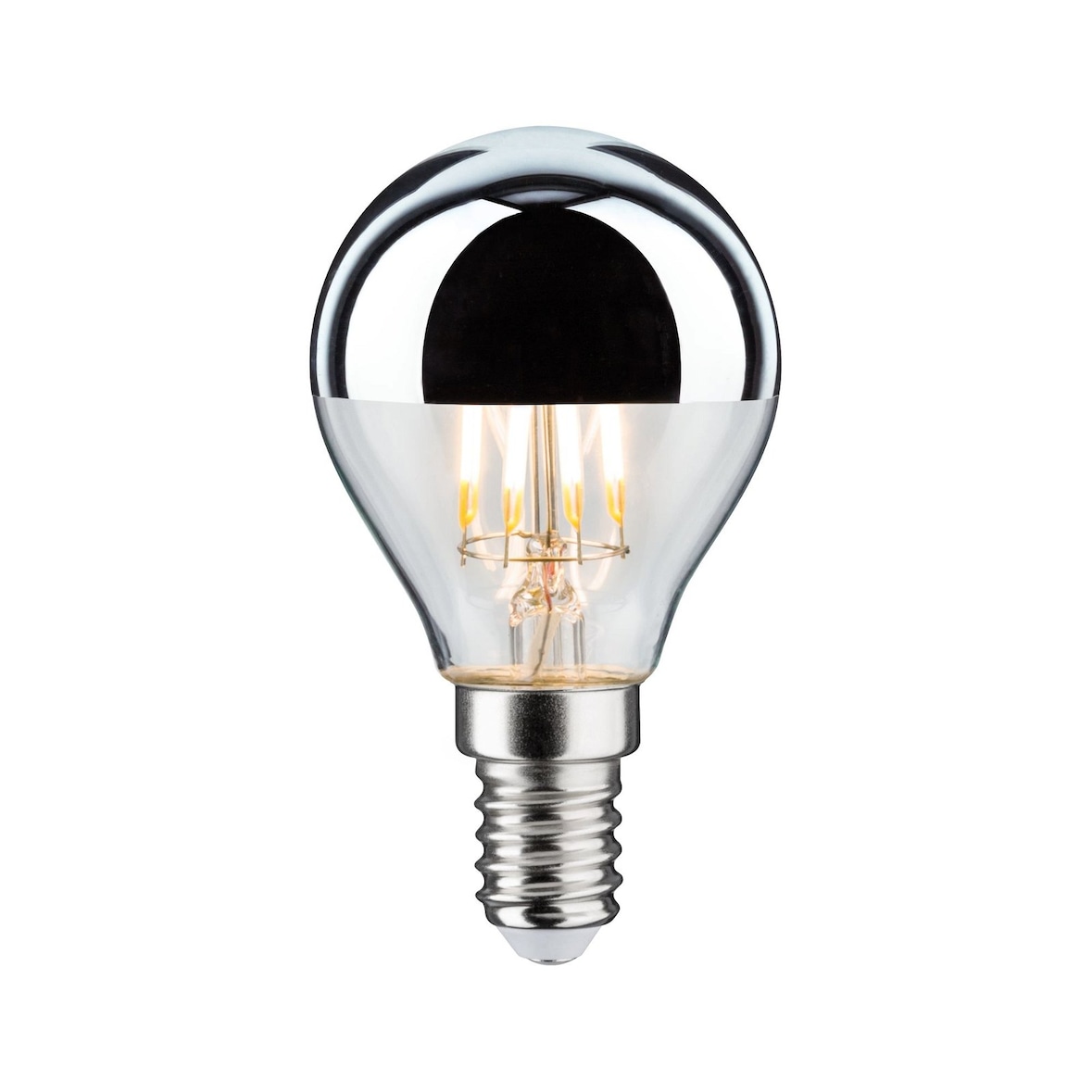 Paulmann Modern Classic Edition Standard 230 V Sphérique LED Calotte réflectrice E14  440lm 4,8W 2700K gradable Calotte argentée 28667