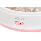 thumbnail of Exquisit Joghurtbereiter YM 3101 wep | 7 Portionsgläser | 15 Watt mit PTC-Heizelement | weiß-rosa