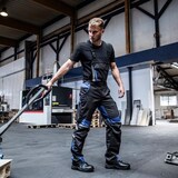 thumbnail of Puma - Salopette de travail pour homme Noir / Gris Taille 38