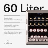 thumbnail of Coachella 60 Smart Getränkekühlschrank | WiFi-Steuerung | Edelstahl-Design | 60 L Silber