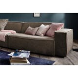 thumbnail of KAWOLA Sofa SAMU Riesensofa Stoff dunkelbraun