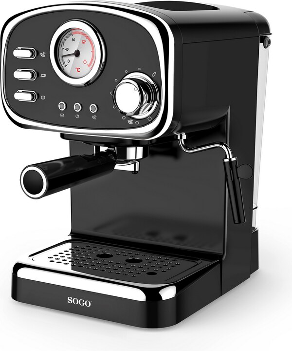 Cafetera Expresso 15 Bars  Con Indicador Presion 1.25L-850W