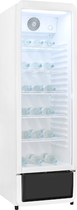 thumbnail of Exquisit Glastürkühlschrank GKS260-GT-431D weiß | 280 l Nutzinhalt | No Frost | Umluftventilator | manuelle Temperaturregelung