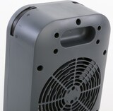 thumbnail of Calefactor eléctrico JATA TV55G con termostato ajustable. 2000 W. 2 potencias de calor y ventilador. Calentamiento rápido. Antivuelco. Color gris
