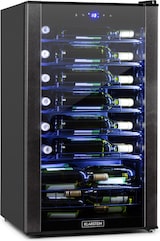 thumbnail of Klarstein Vinomatica 36 Uno Weinkühlschrank 95l Touch-Bedienfeld 85W 4-18 °C Schwarz
