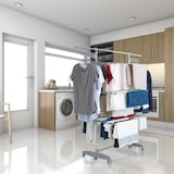 thumbnail of Kitchen Move Séchoir à linge avec accessoires EXTRA 22M 3 niveaux Acier Gris