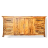 thumbnail of OPIUM OUTLET muebles cómoda armario aparador SB2D6DRW madera de mango marrón madera maciza