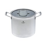 thumbnail of CHEF CUISINE Gemüse- und Suppentopf Ø 24 cm, 18/10 Edelstahl, Glasdeckel, tropffreier Schüttrand, für alle Herdarten geeignet.