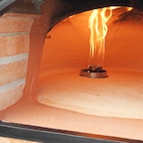 thumbnail of Horno lenã Gran Canária 120 negro, (Gas)+Quemador+Base, aislado con 3 mantas ceramicas