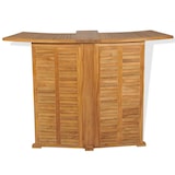 thumbnail of vidaXL Klappbarer Bartisch 155x53x105 cm Teak Massiv