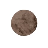 thumbnail of Badematte Priscella 200 Dunkelbeige Ø 100cm RUND