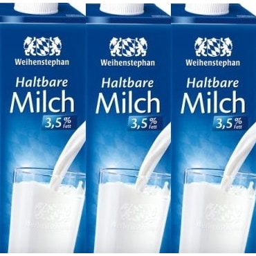 Weihenstephan H-Milch 3,5 % Fett 12 x 1 l (12 l)