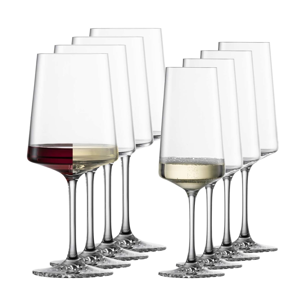 Zwiesel Glas ECHO Wein- und Champagnergläserset 8-teilig