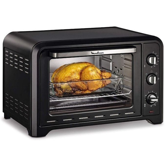 Moulinex minihorno OX495810 60l negro grill