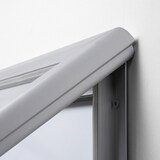 thumbnail of Bacheca per esterno certificata IP56 e ESG. Fondo magnetico e scrivibile,chiusura di sicurezza con chiavi. Misura 9XA4