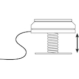 thumbnail of APS 12299 mobile Chafing Dish Heizung  Ø 14 cm, H: 9 - 11 cm
