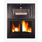 thumbnail of MF - Asador con Forno HH-80 a Legna da Incasso con Griglia Girevole e Cassetto Cenere