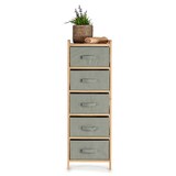 thumbnail of San Ignacio KIPIT - Mueble 5 cajones Madera 103 x 36 x 34 cm Gris