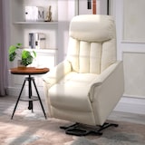 thumbnail of HOMCOM sillón levanta personas silla de relax elevador con reposapiés mando a distancia reclinación eléctrica bolsillo lateral carga 150kg 80x94x104cm