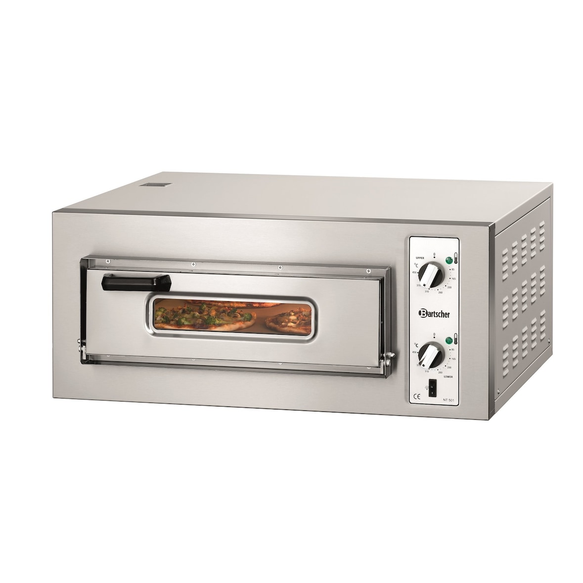 Forno elétrico profissional para pizzas - 4 pizzas - Bartscher Bartscher