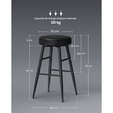 thumbnail of Helloshop26 - Conjunto de 2 banquetas de bar cadeiras de cozinha com assentos altos em PU e costura aparente altura do assento de 12_0005185