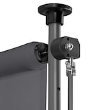 thumbnail of tectake Toldo de pinça TAIJA com manivela manual - 100 x 310 cm cinzento escuro