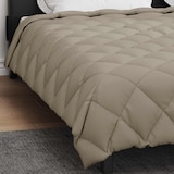 thumbnail of vidaXL Winterbettdecke Hellgrau 220 x 240 cm Mikrofaser