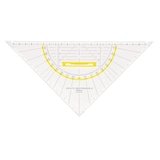 thumbnail of Aristo Geodreieck 25 cm Griff lösbar, Facette, Tuschenoppen