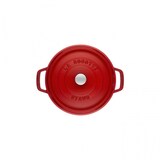 thumbnail of Cocotte Redonda Staub De 18 Cm, 1.7 L, Color Cereza