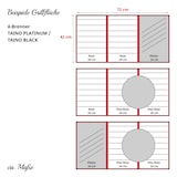 thumbnail of TAINO PLATINUM / ZWART gietijzeren grillplaat omkeerbare plaat gasgrill accessoires
