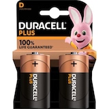 thumbnail of Duracell Batterie PLUS D 18000 mAh Alkali 1.5 V 2 2 Stück