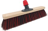 thumbnail of Saalbesen, Arenga/PET Kunstfaser rot, 400 mm, Universalstielhalter mit Überwurfmutter Ø 24 mm, mit 1400 mm Holzstiel Ø 24 mm
