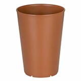 thumbnail of 50x Mehrweg Heißgetränkebecher Kaffeebecher Coffee to go schokobraun - 400 ml