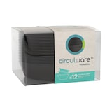 thumbnail of Circulware by Haval Mehrweg-Schalen Mix & Match rund Ø 18,3 cm · 4,7 cm schwarz
